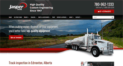 Desktop Screenshot of jaspertank.com